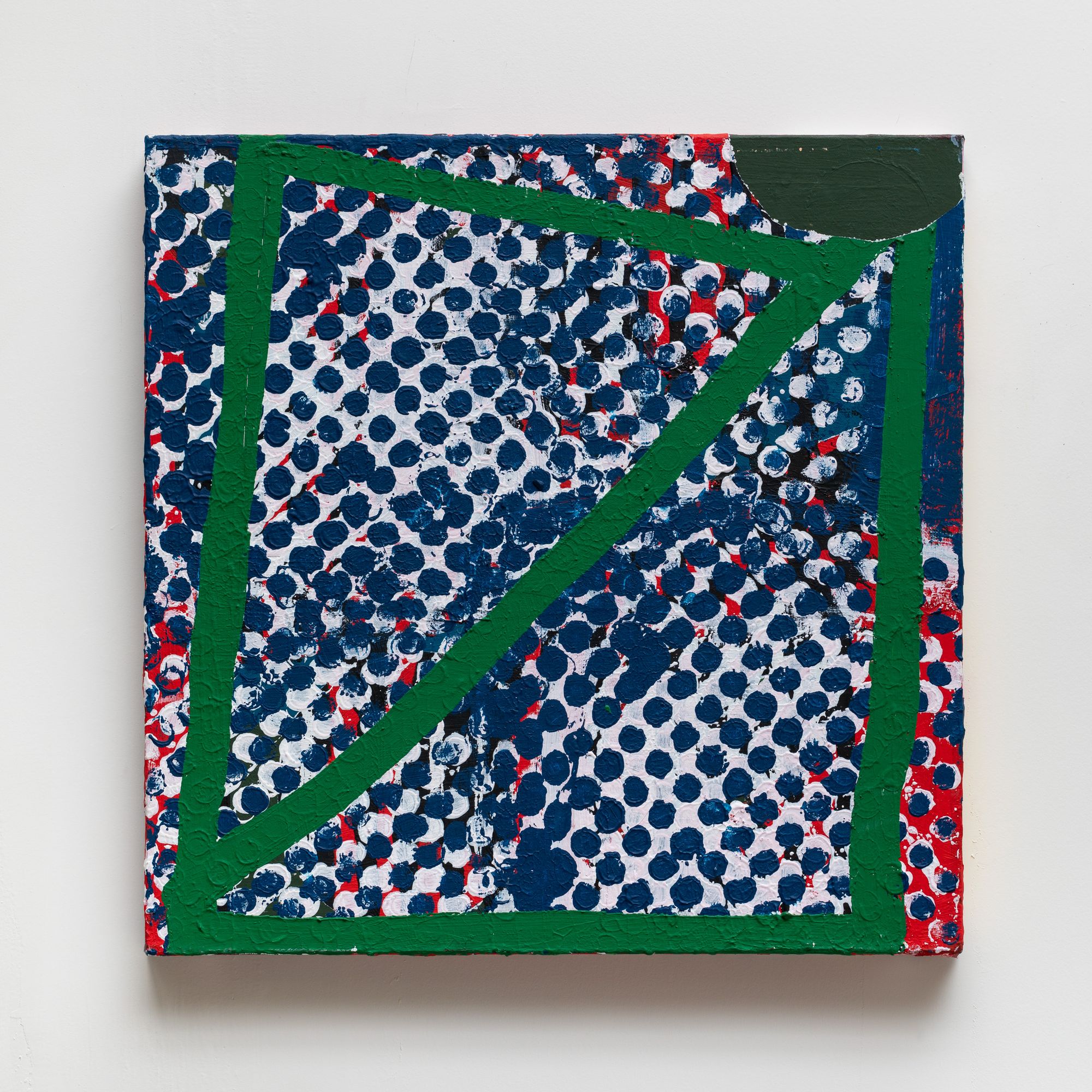 Another green and blue afternoon ( red)