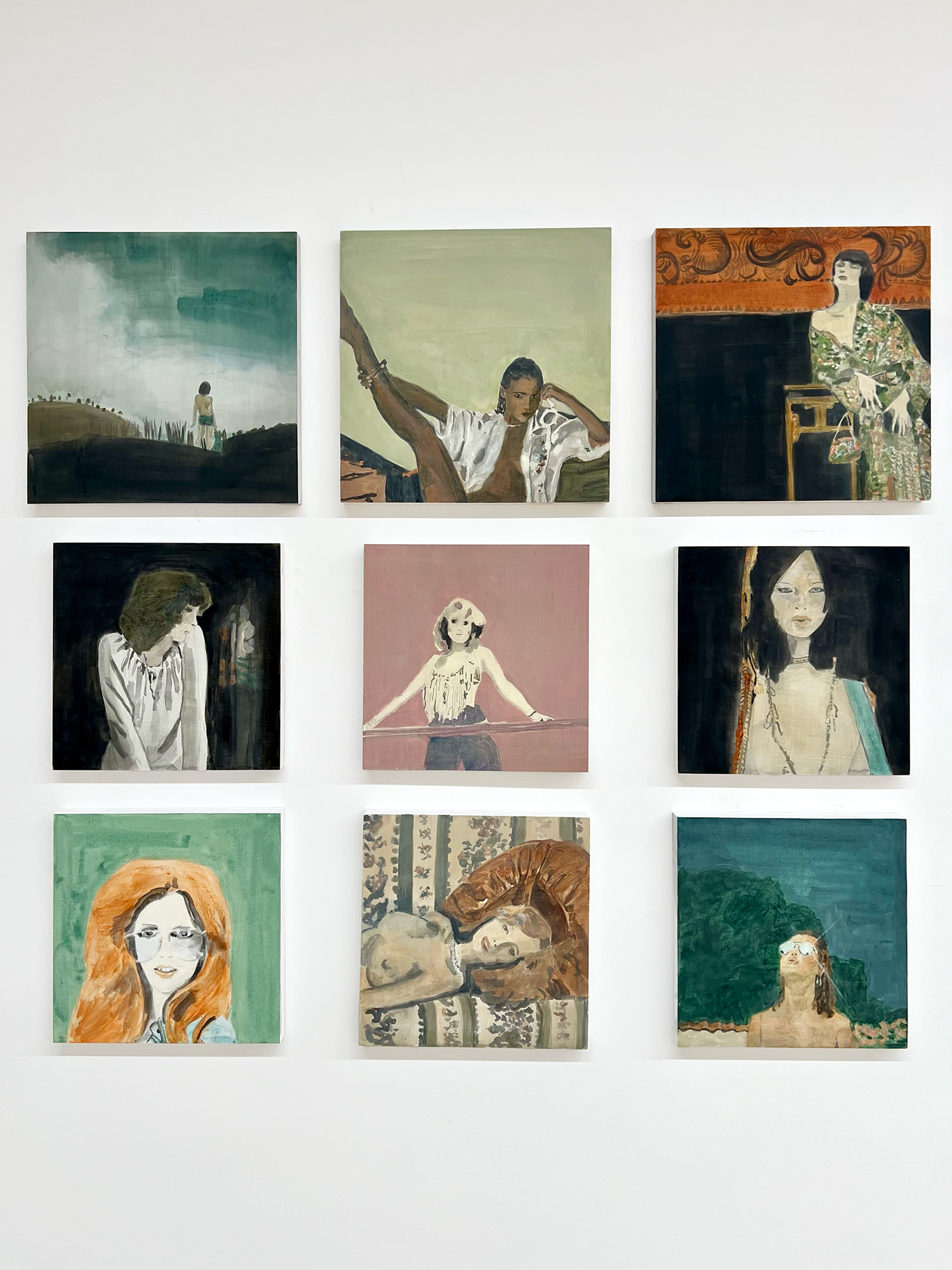 Untitled (female portrait series)