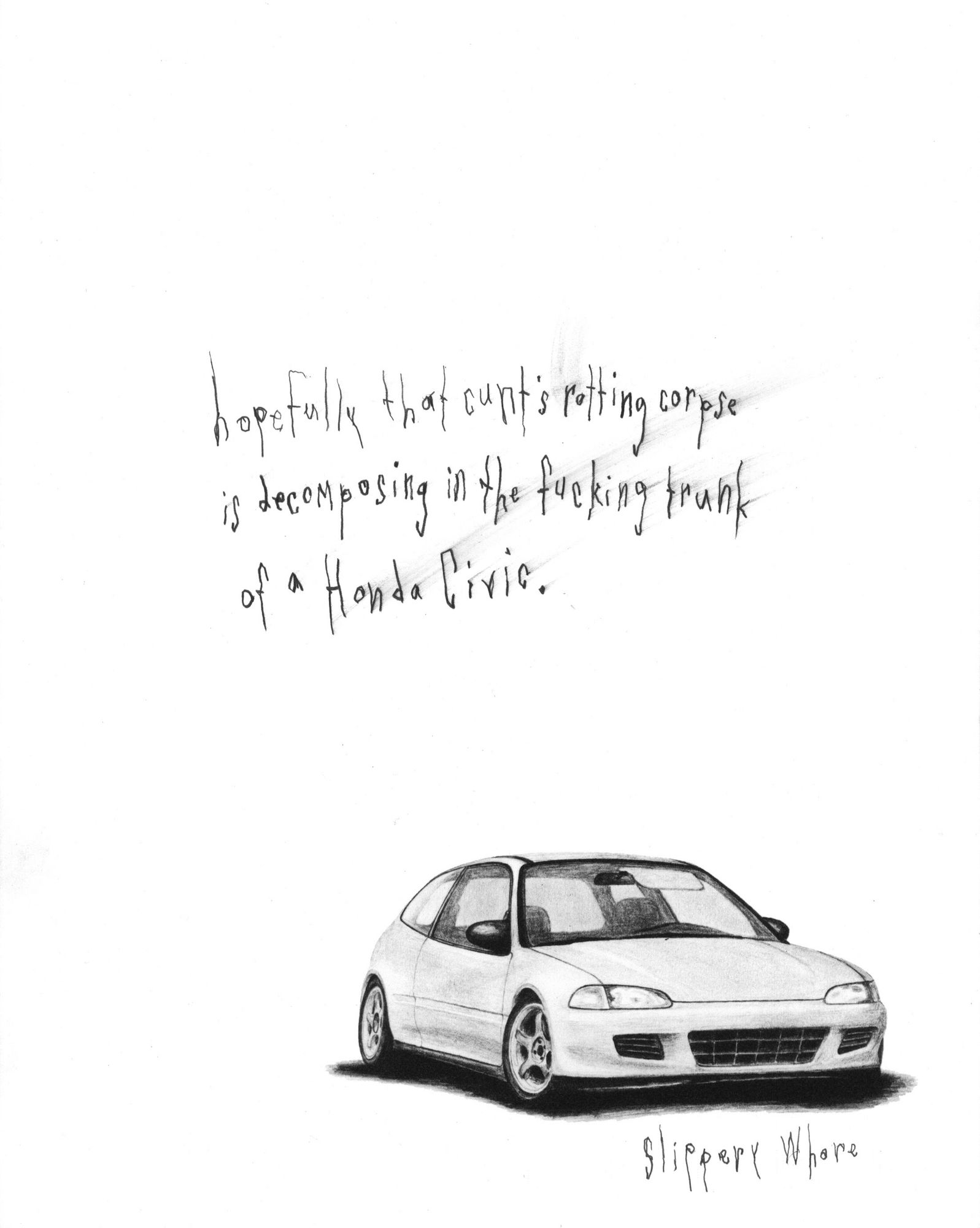 Preview image for hopefully that cunt's rotting corpse is decomposing in the fucking trunk of a Honda Civic.