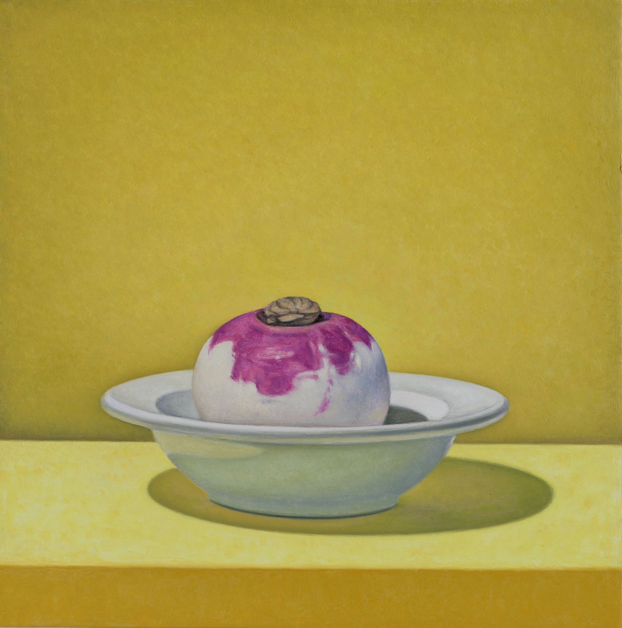 Turnip in Bowl, Yellow