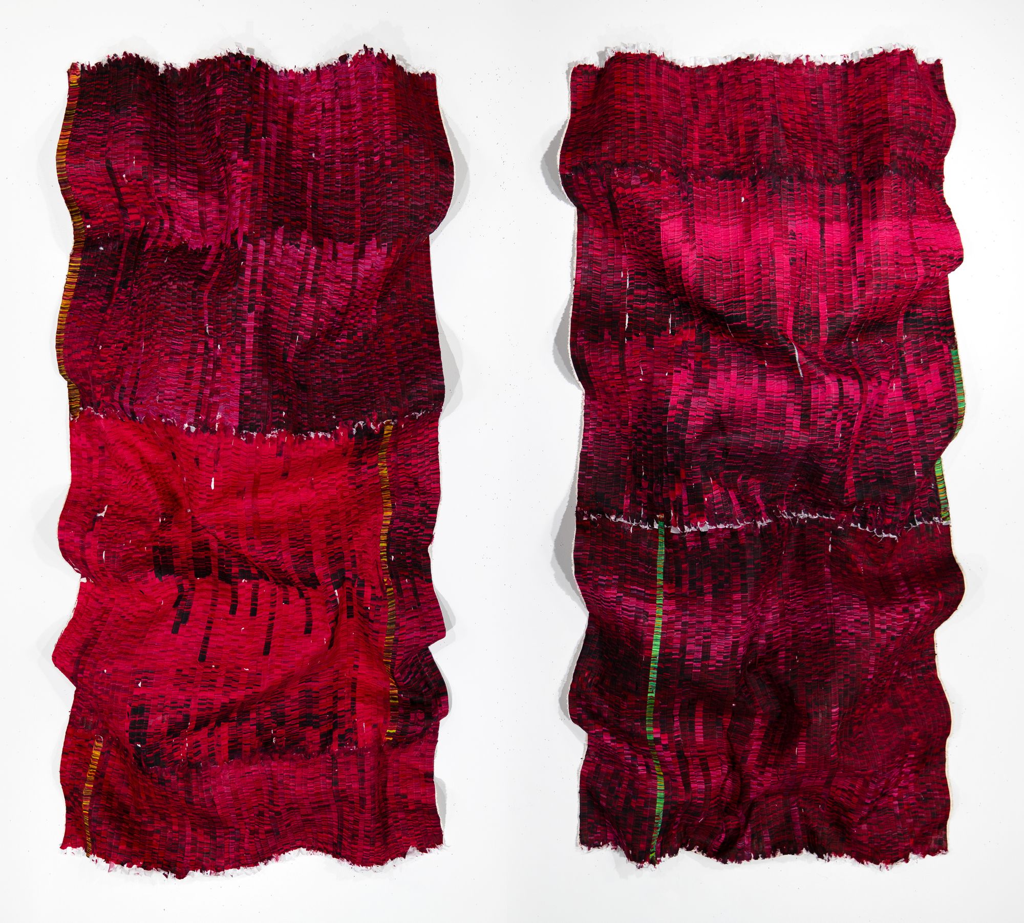Infinite Thread Series No. 55, 56 (Diptych)