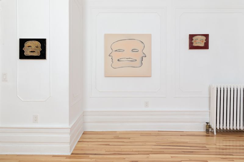 Installation view of Anousha Payne's 'thick mud slowly oozing'.