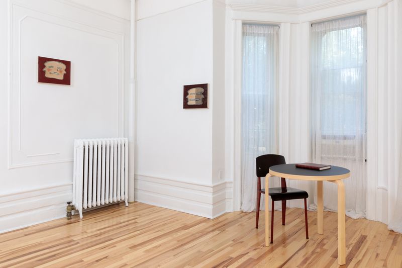 Installation view of Anousha Payne's 'thick mud slowly oozing'.