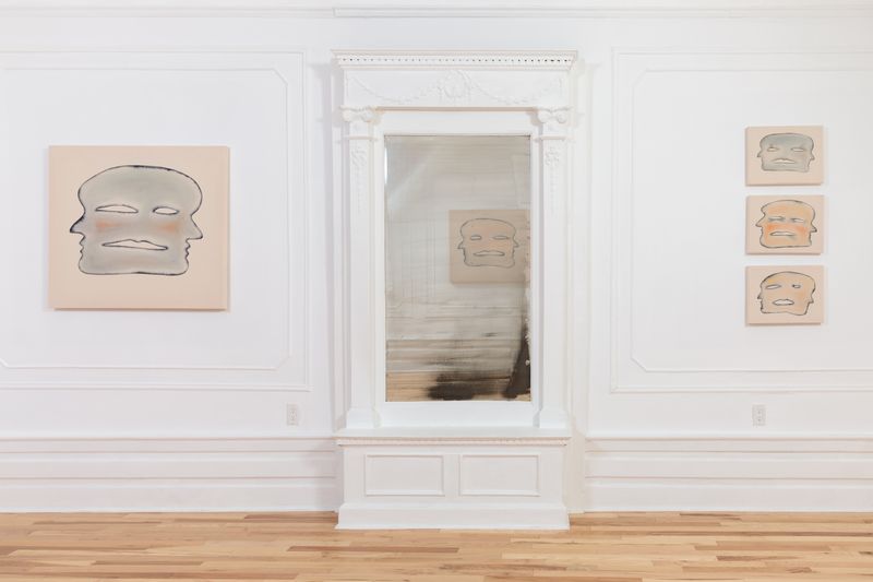 Installation view of Anousha Payne's 'thick mud slowly oozing'.