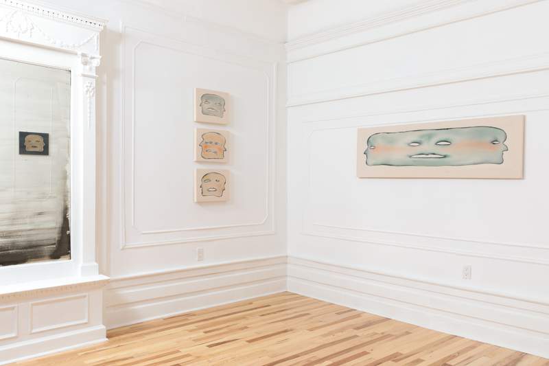 Installation view of Anousha Payne's 'thick mud slowly oozing'.