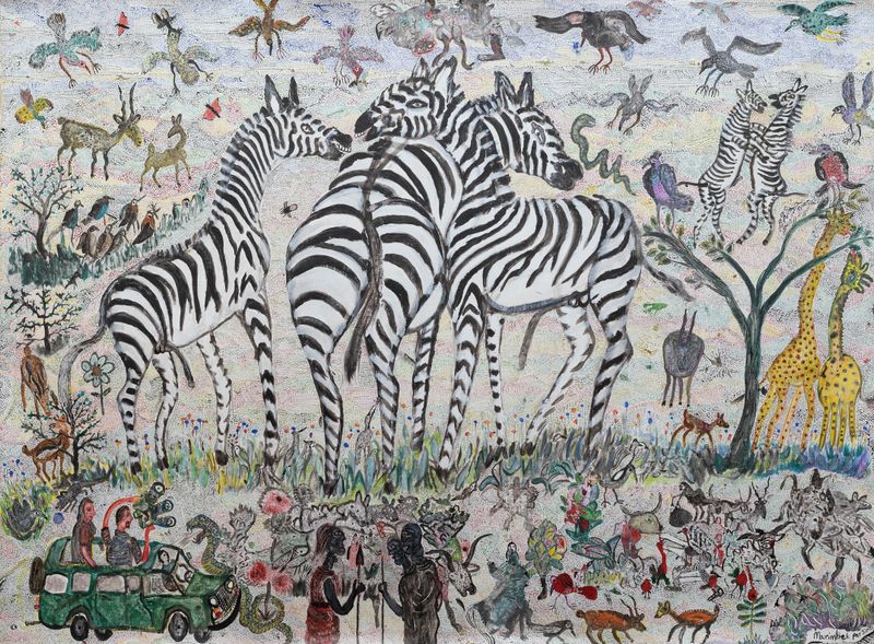 Zebra Mating