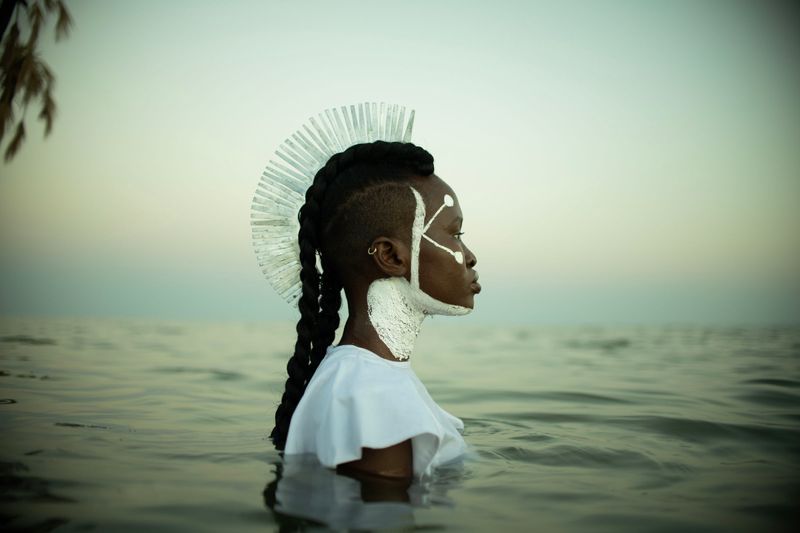 Apuu in Lake Turkana at Dusk