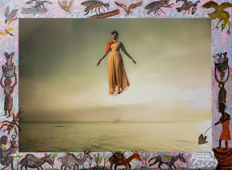 Untitled (Flying Over Lake Turkana)