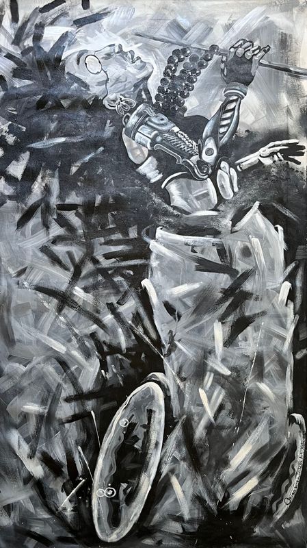 I'm Going to Fetch Water (from the series 'Robots Reimagined')
