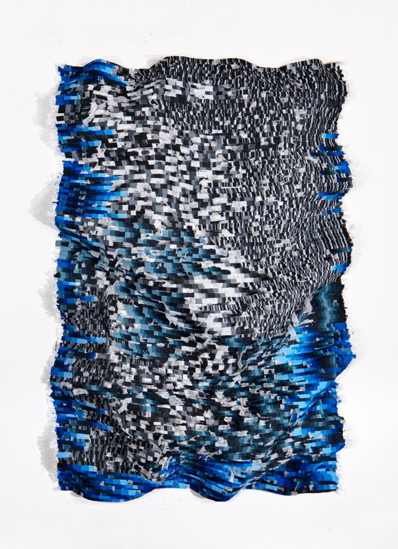 White Noise Series No. 2 (Diptych 2 of 2)