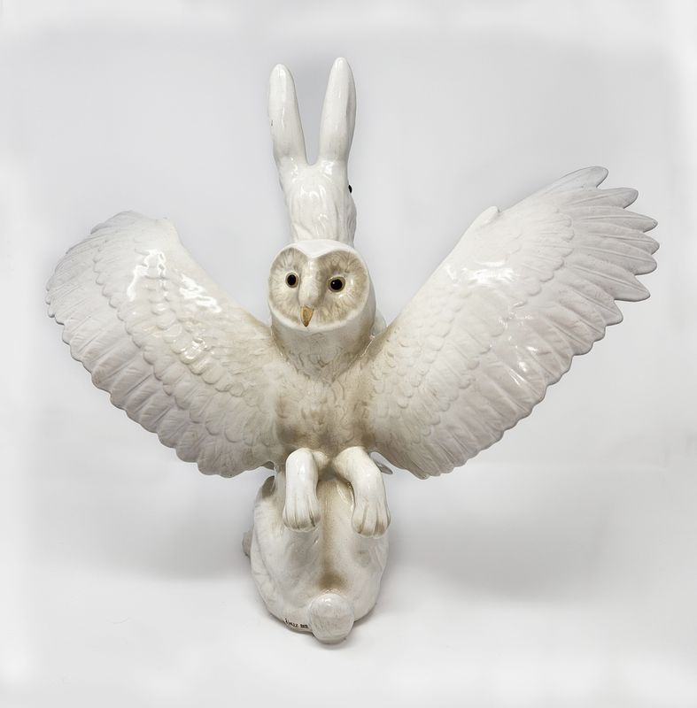 Predator & Prey (Hare & Owl) - front