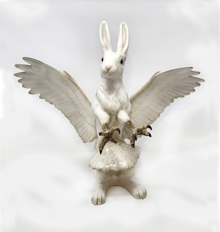 Predator & Prey (Hare & Owl) - back