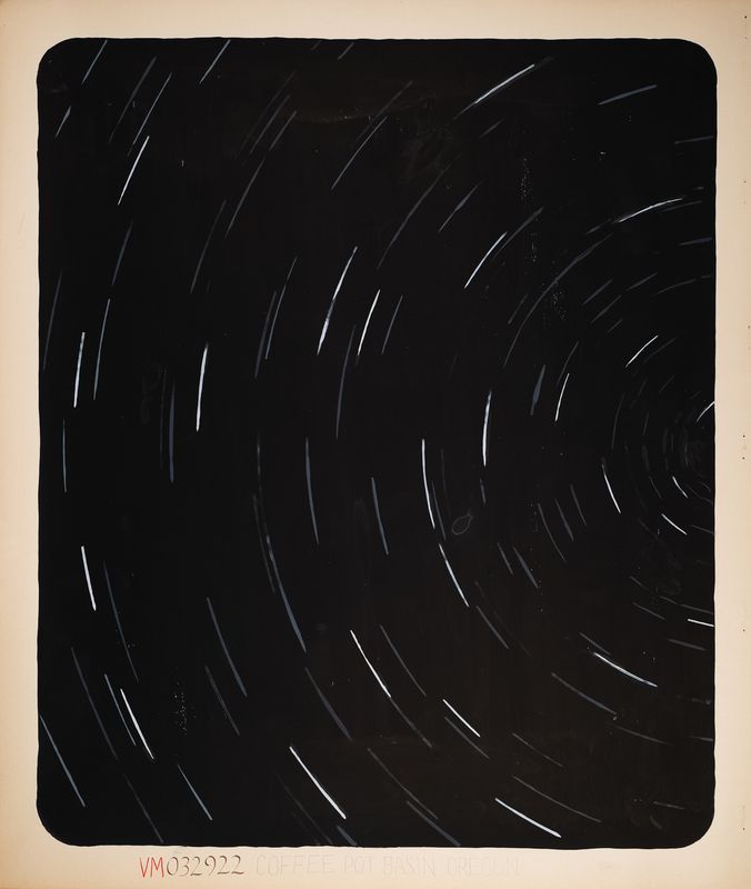 Night Sky Long Exposure, March 29, 2022, Coffee Pot Basin, Oregon