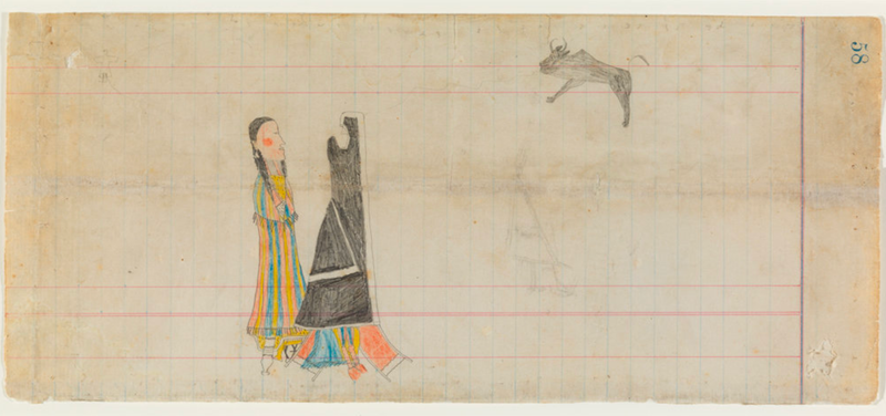 Sheridan Ledger Book (pg.58) Southern Cheyenne Central Plains