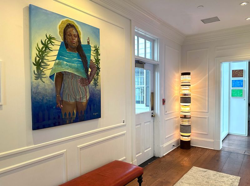On view at Topping Rose House