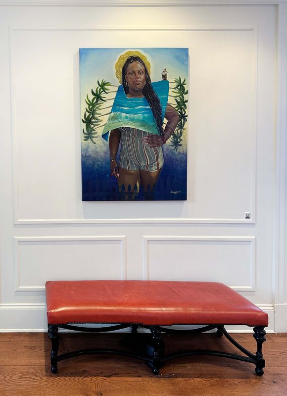 On view at Topping Rose House