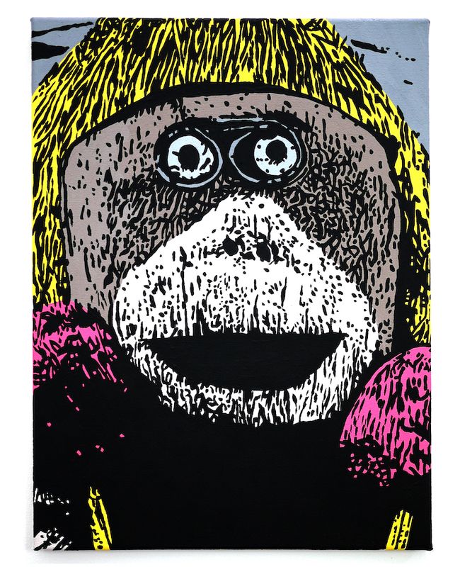 Monkey Drummer 