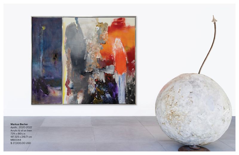 Markus Bacher | Claire Chambless exhibition Feb 24 - Apr 2
