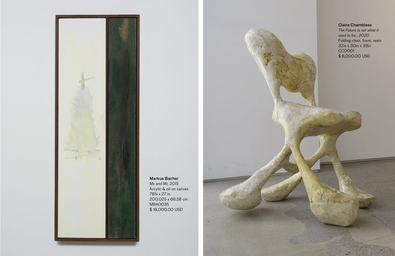 Markus Bacher | Claire Chambless exhibition Feb 24 - Apr 2