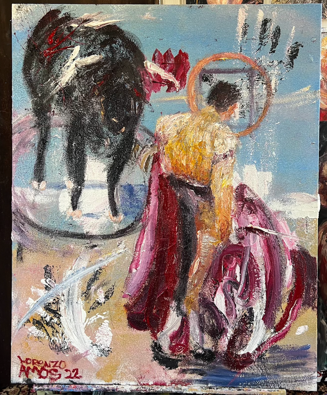 Man and Bull