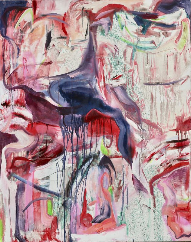 Fragility of Rocks, 2018 oil on canvas
