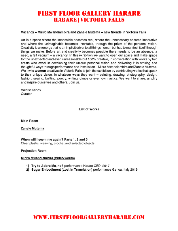 Vacancy Exhibition texts and list of works.pdf