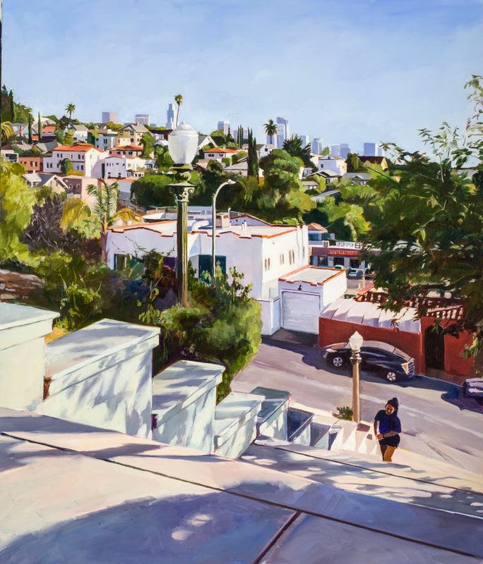 Steps in Echo Park