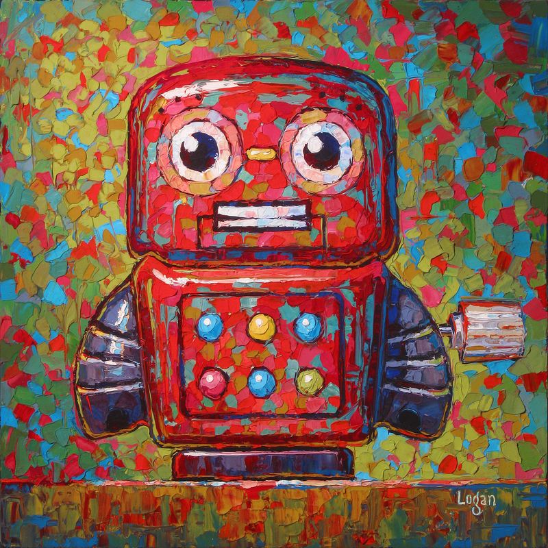 Wind Up Robot Four