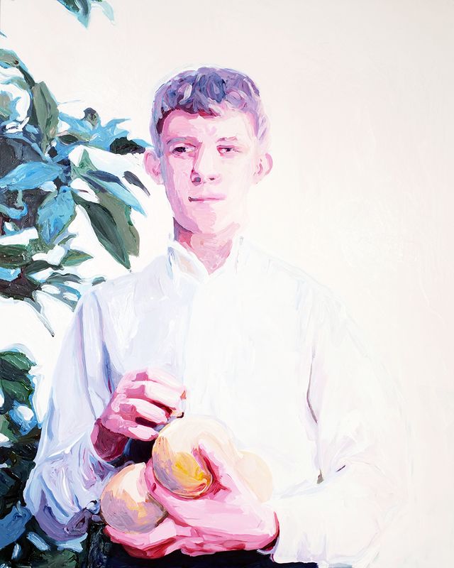 Boy with Orange