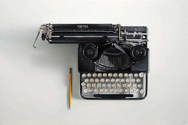  1926 Royal P Typewriter with Pencil