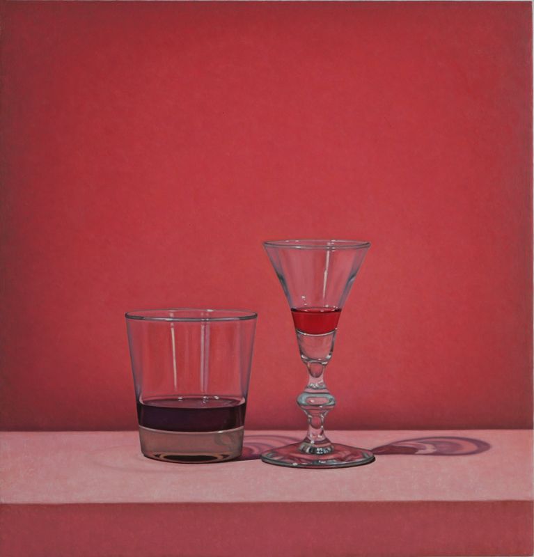 Glasses on Red 