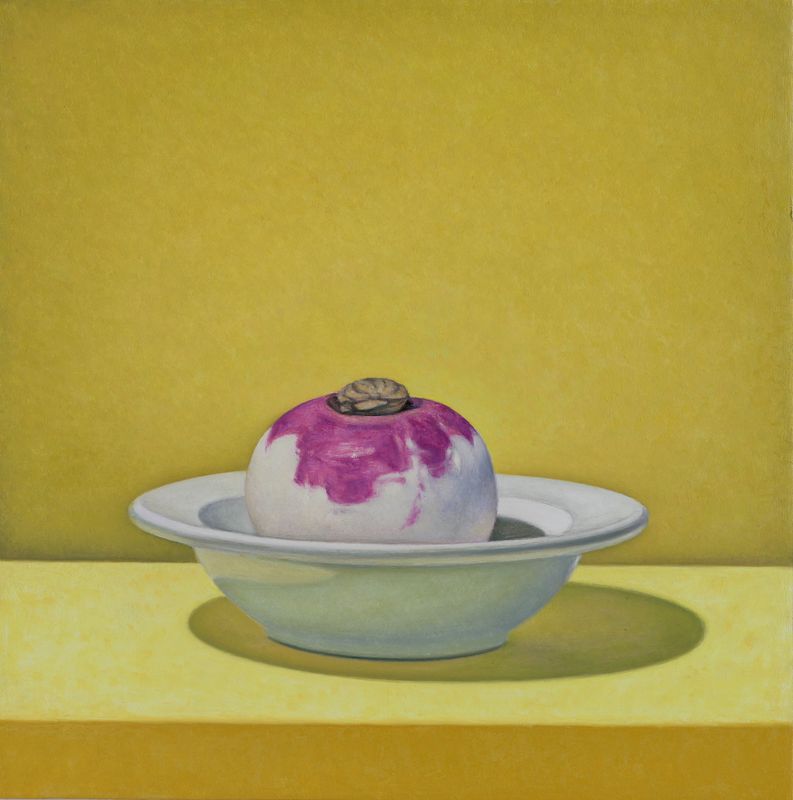 Turnip in Bowl, Yellow