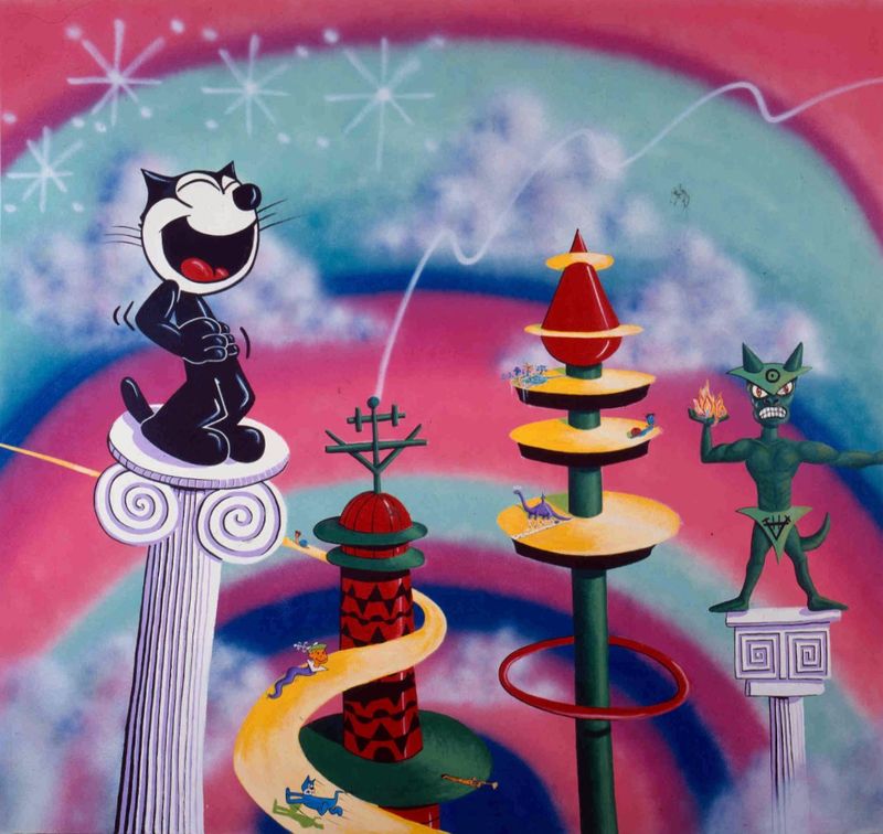 FELIX ON A PEDESTAL