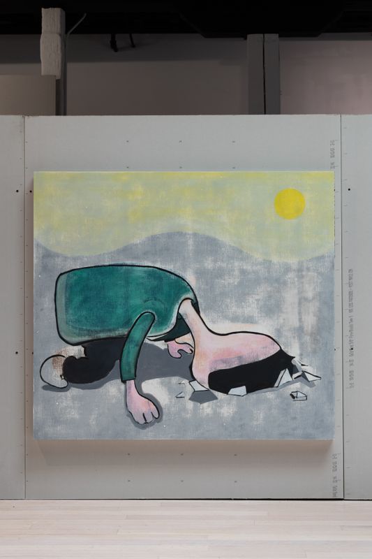 Julia Wachtel & Wendy White - AIRLOK or GAZING INTO THE VOID