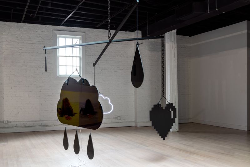 Julia Wachtel & Wendy White - AIRLOK or GAZING INTO THE VOID