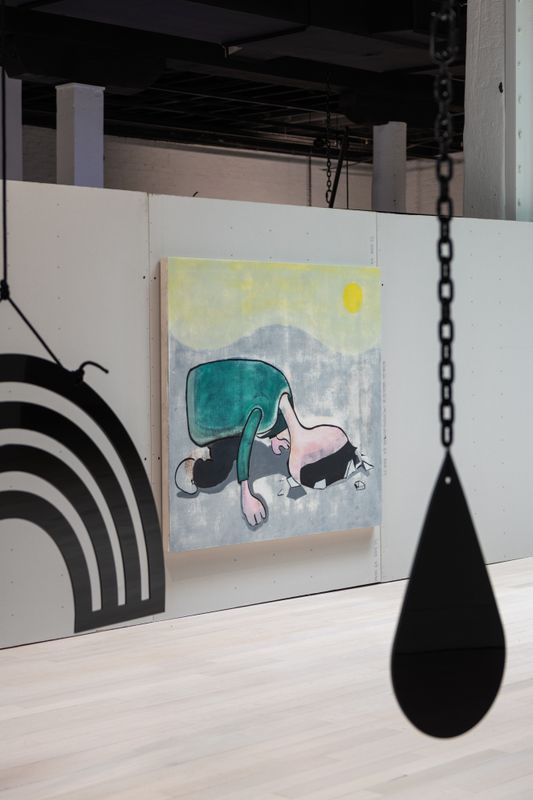 Julia Wachtel & Wendy White - AIRLOK or GAZING INTO THE VOID
