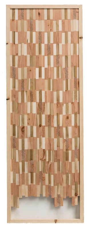 Untitled (Wooden Kente 2)