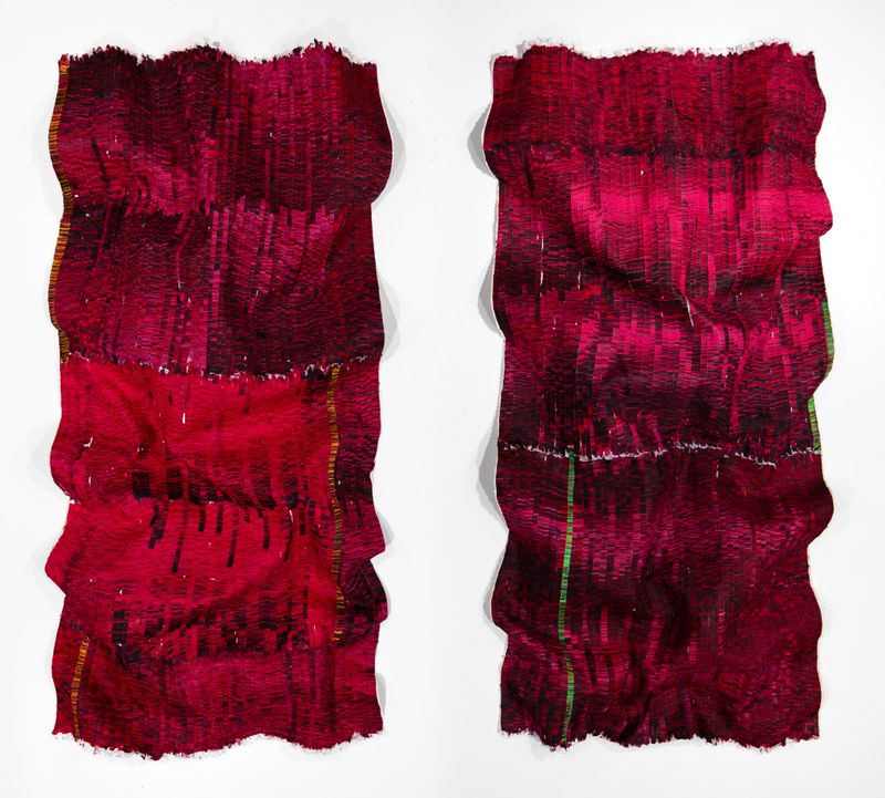 Infinite Thread Series No. 55, 56 (Diptych)